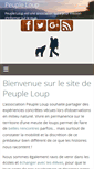 Mobile Screenshot of peupleloup.info